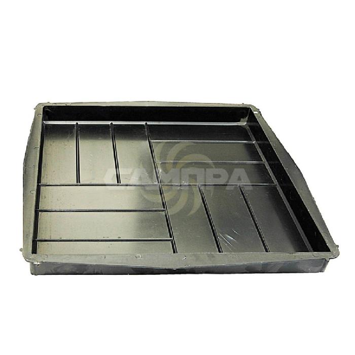 Форма 72/13 Квадрат 12 кирпичей (гладкий) 500х500х50 мм фото 2