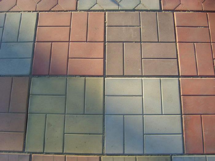 Форма для тротуарной плитки Квадрат 8 кирпичей 40,0х40,0х5,0 см
 фото 3